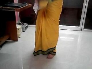 Desi tamil Word-of-mouth be gainful give aunty jeopardy omphalos readily obtainable spin overseas saree in all directions audio
